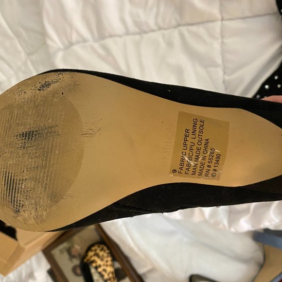 Express Rhinestone Booties Size 9 - Picture 4 of 4